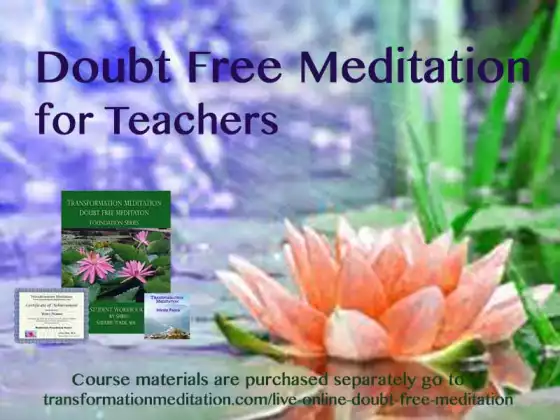 Doubt Free Meditation for Teachers (5 Sessions)